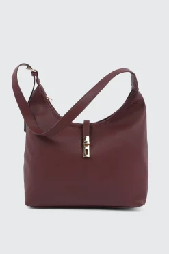 Large Faux Leather Tote Bag