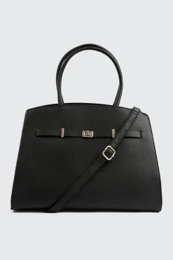Large Faux Leather Tote Bag
