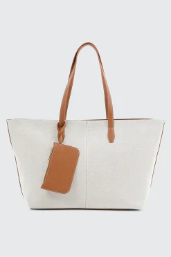 Large Tote Bag with Coin Purse