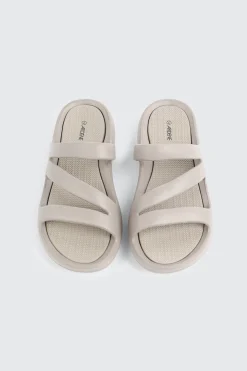Lightweight Strappy Slide Sandals