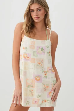 Linen Blend Square Neck Romper