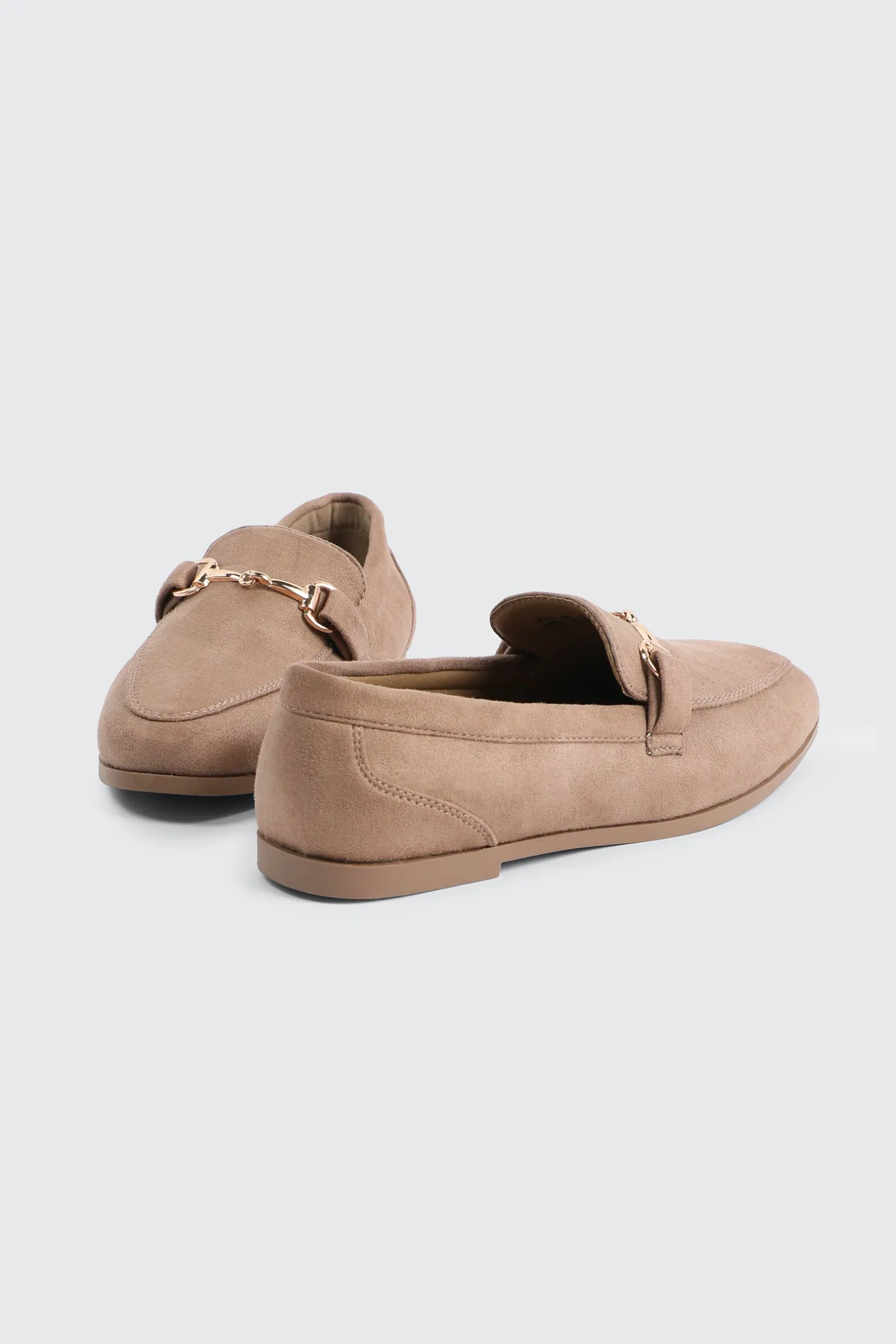 Loafers with Chain Detail
