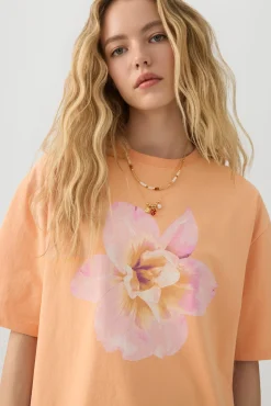 Longline Oversized Graphic T-Shirt