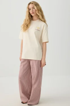 Longline Oversized Graphic T-Shirt