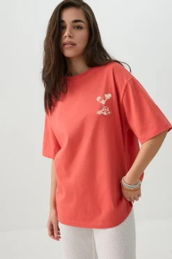 Long Oversized Graphic T-Shirt