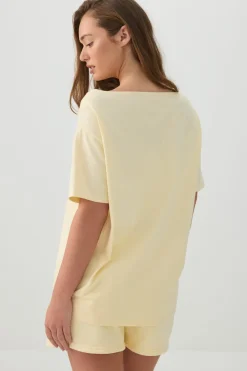 Long Oversized Off Shoulder Graphic T-shirt