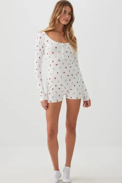 Long Sleeve PJ Romper