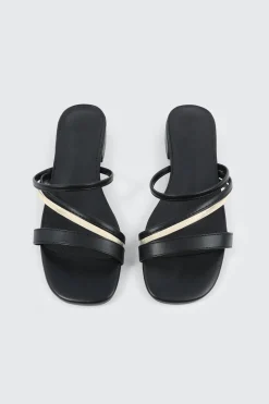 Low Heel Strappy Sandals