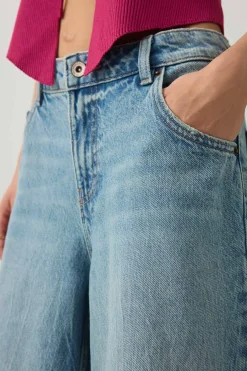 Low Rise Denim Jorts