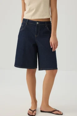 Low Rise Denim Jorts