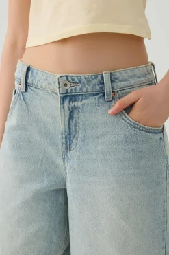 Low Rise Denim Jorts