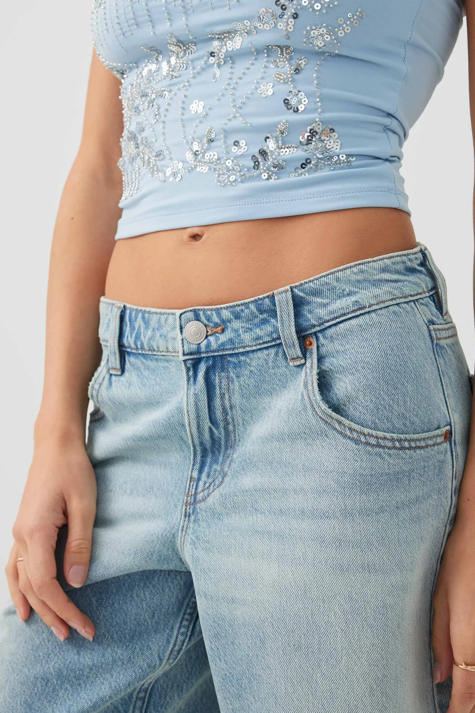 Low Rise Jorts