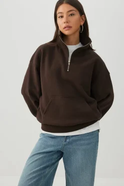MADESOFT™ Fleece Half Zip Sweatshirt