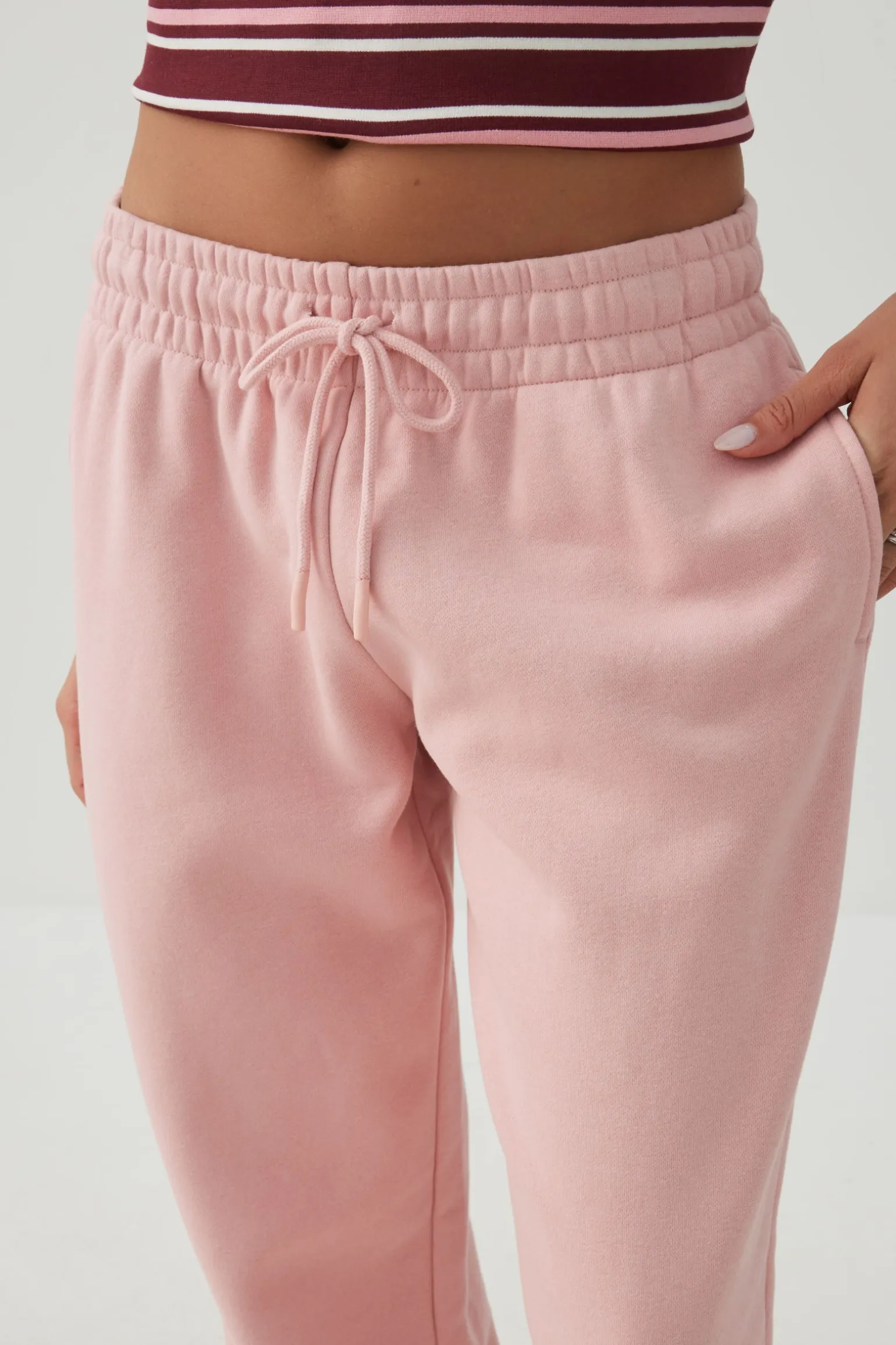 MADESOFT™ Fleece Mid Rise Slouchy Sweatpants