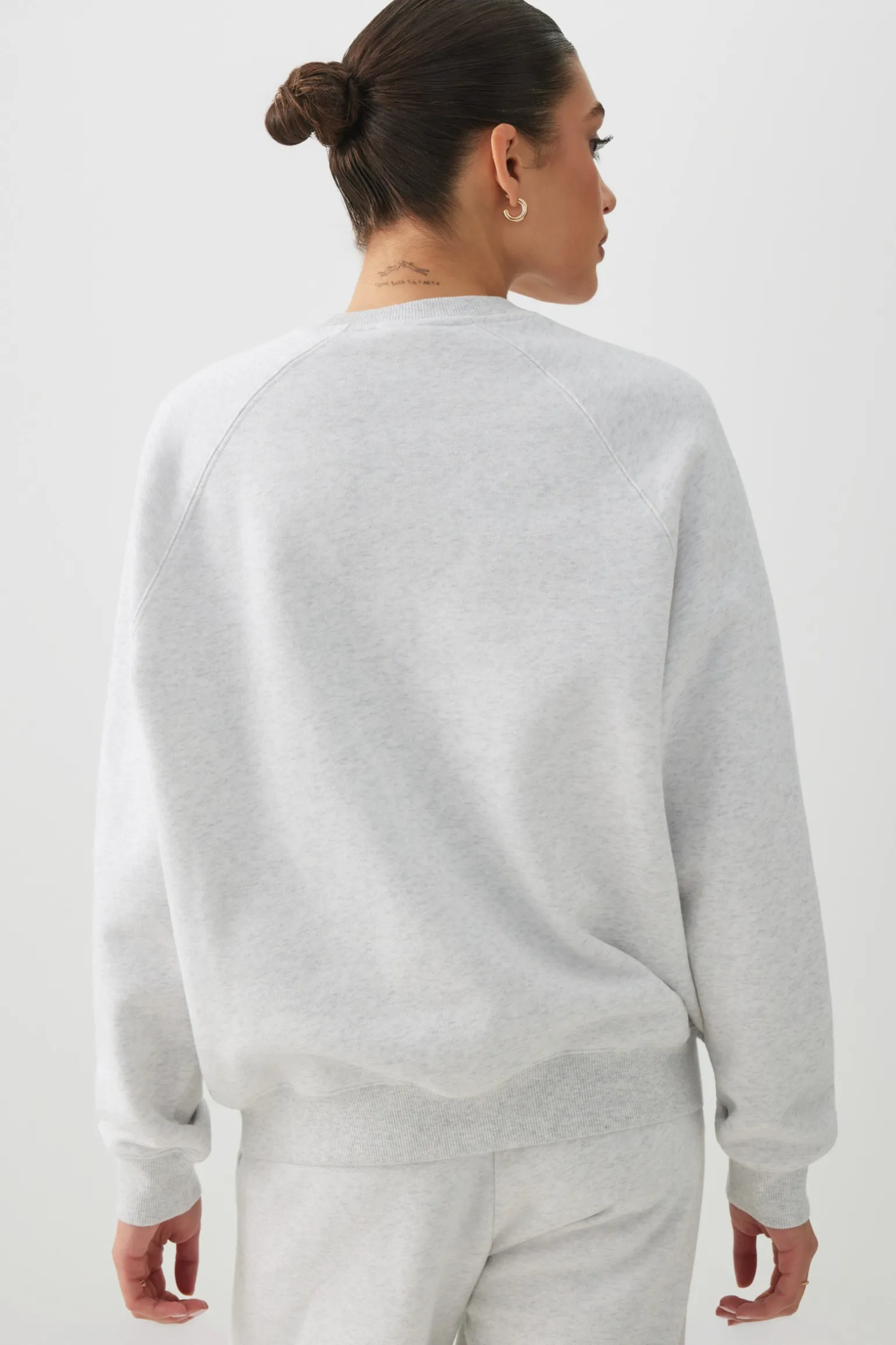 MADESOFT™ Fleece Raglan Crew Neck Sweatshirt