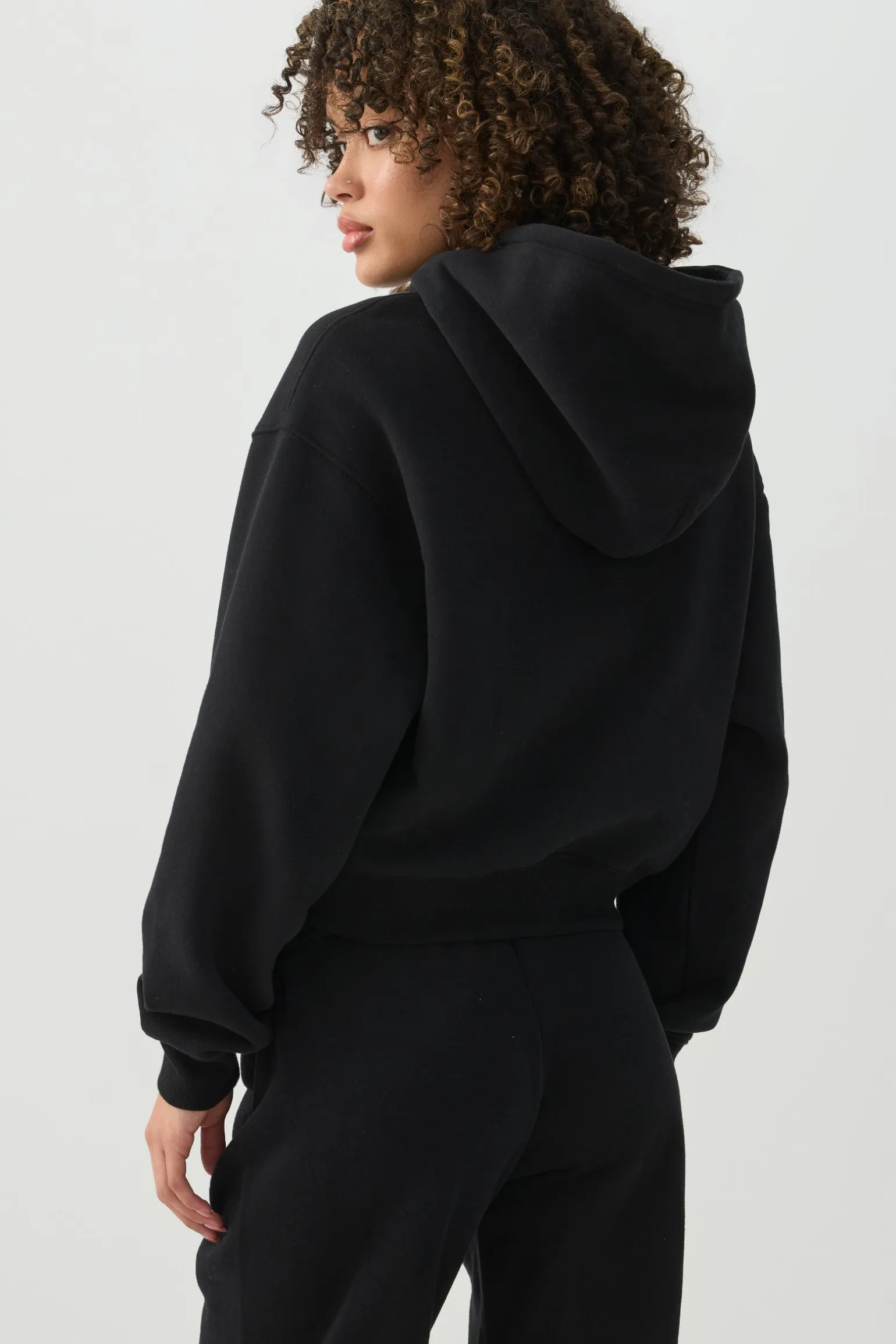 MADESOFT™ Fleece Short Zip Up Hoodie