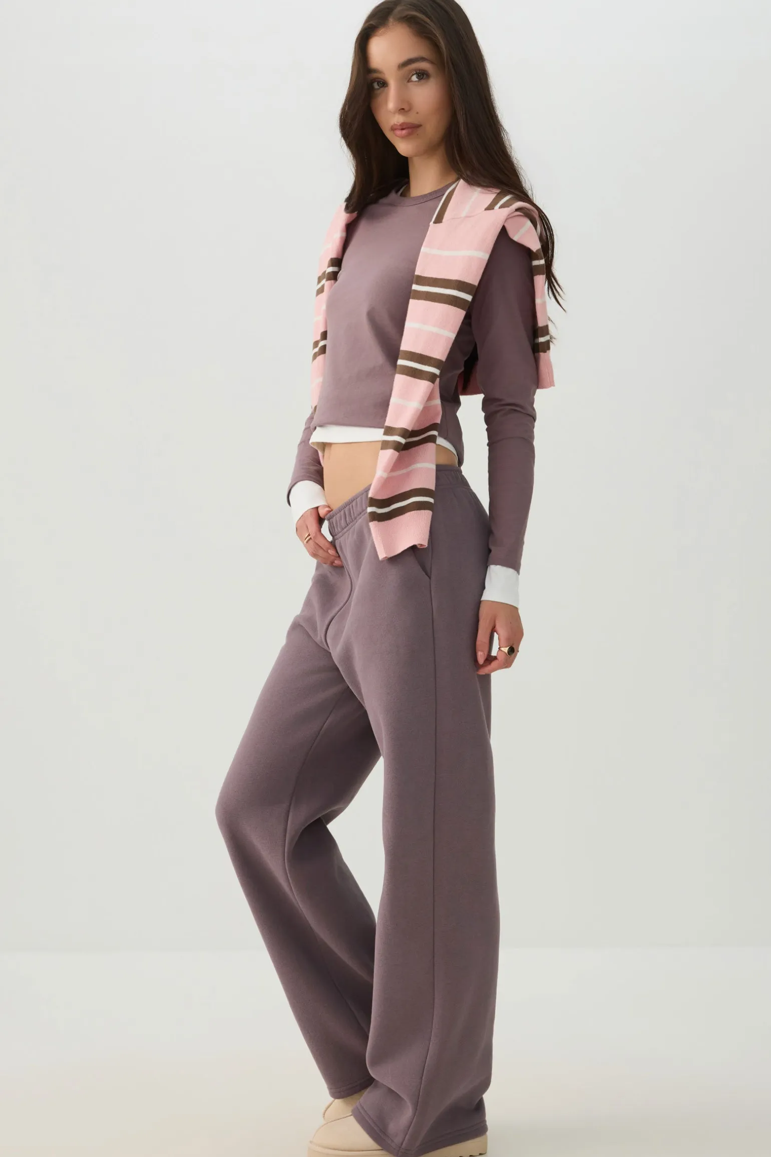 MADESOFT™ Fleece Straight Leg Sweatpants