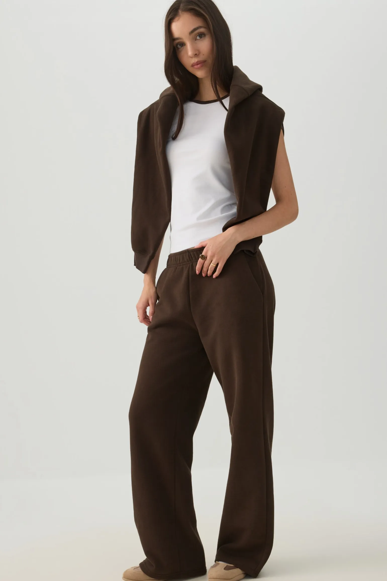 MADESOFT™ Fleece Straight Leg Sweatpants