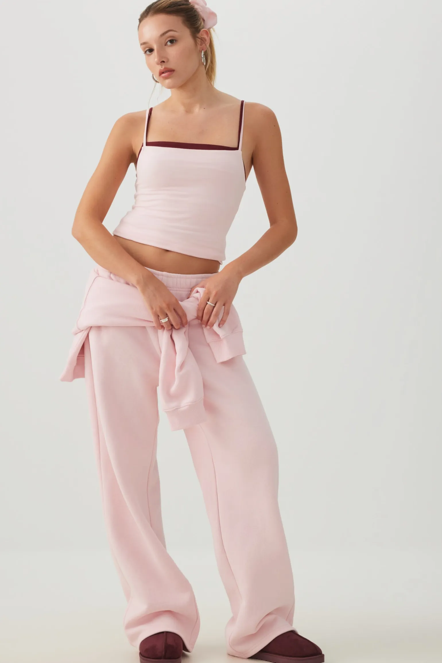 MADESOFT™ Fleece Straight Leg Sweatpants