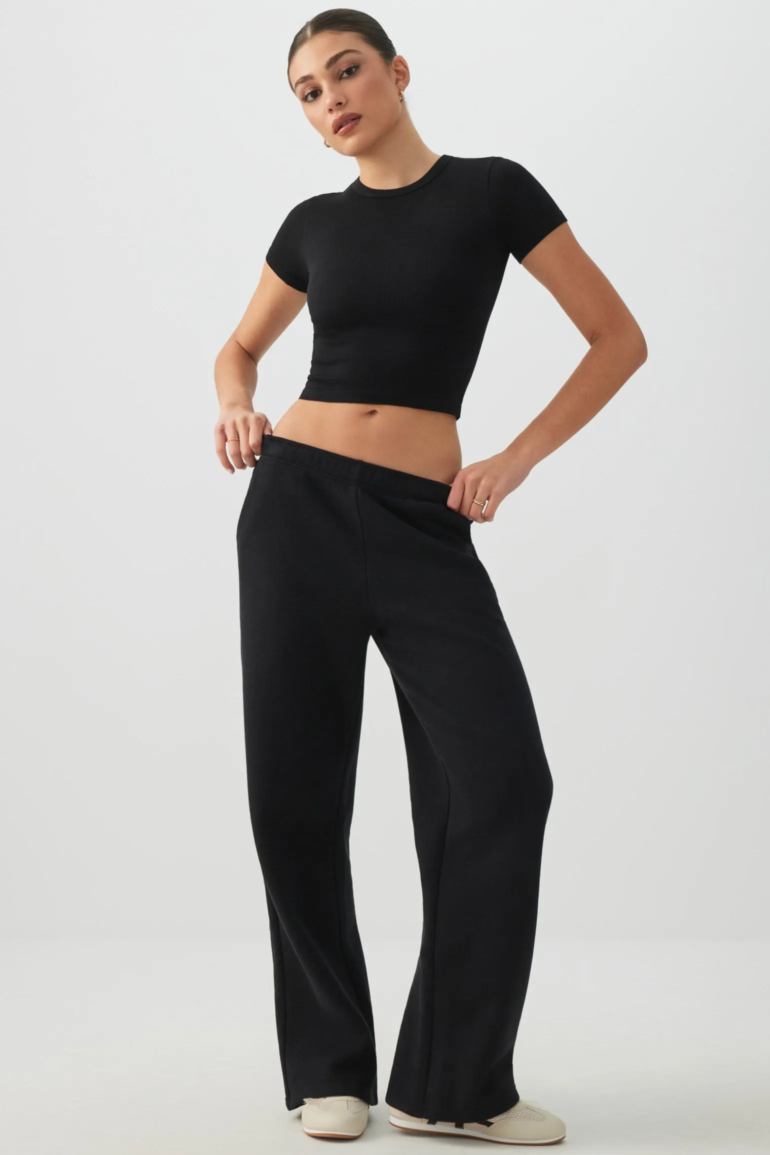 MADESOFT™ Fleece Straight Leg Sweatpants