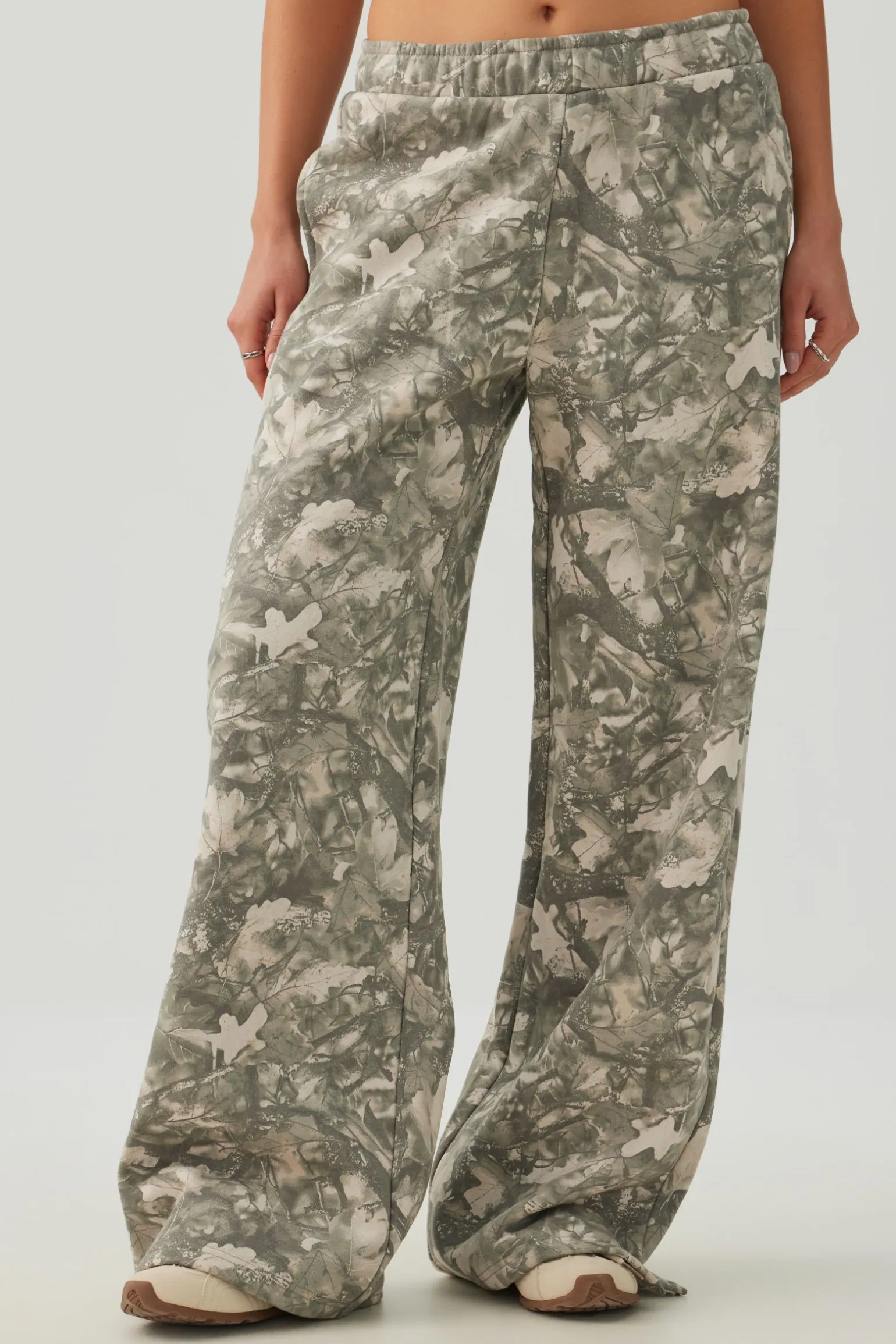 MADESOFT™ Fleece Wide Leg Sweatpants