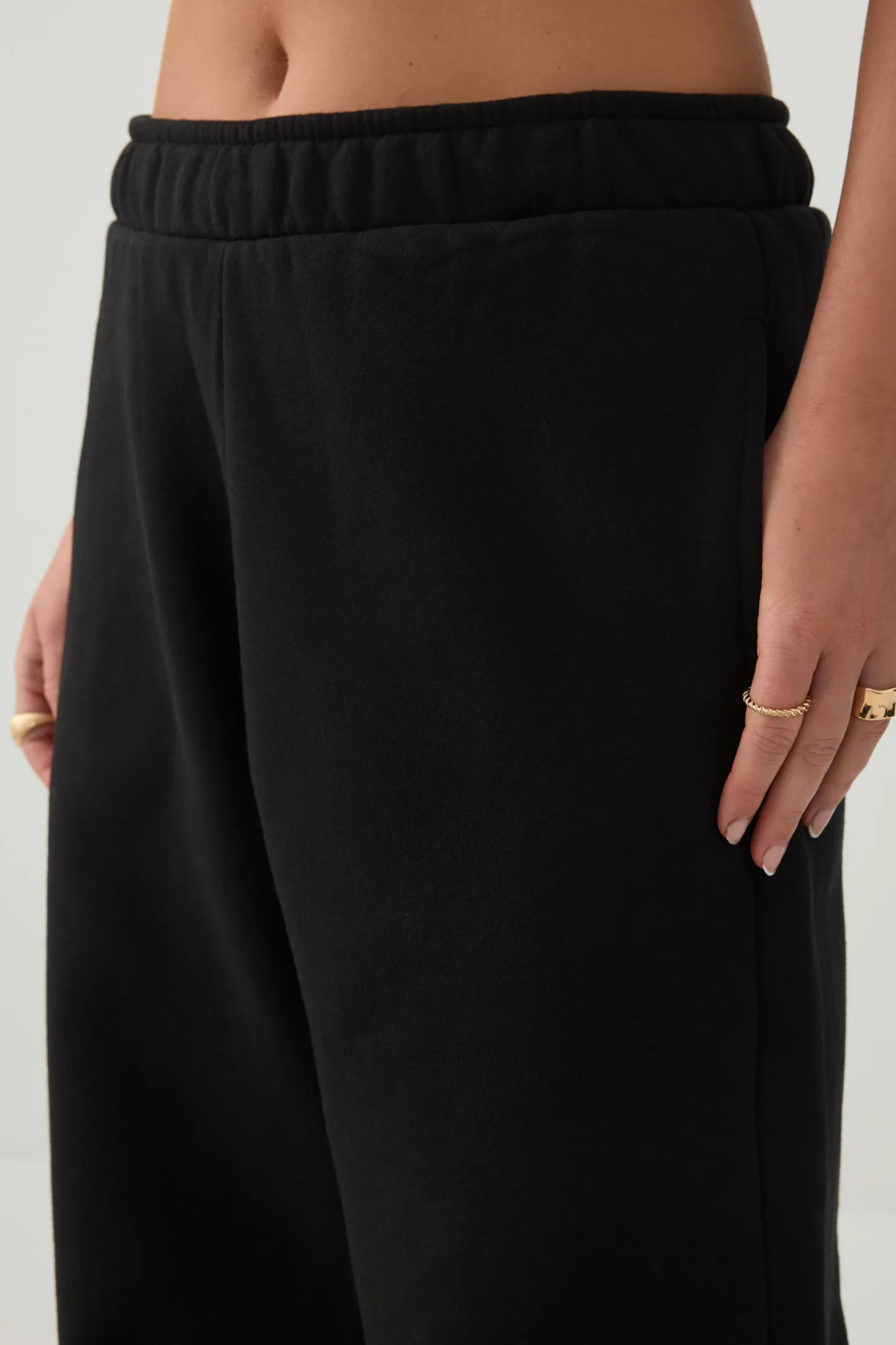 MADESOFT™ Fleece Wide Leg Sweatpants