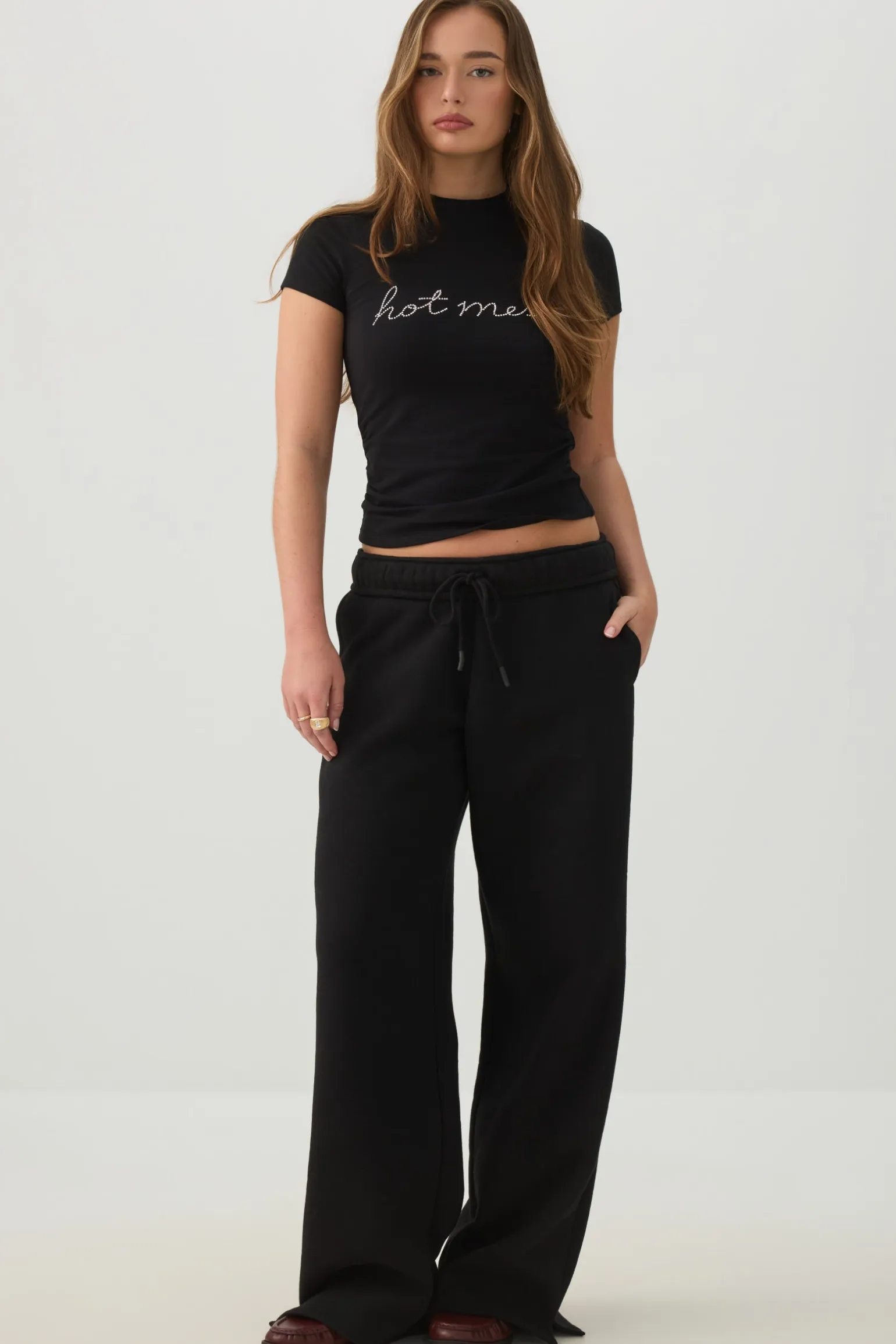 MADESOFT™ Fleece Wide Leg Sweatpants