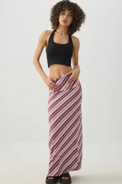 Maxi Fold-Over 2-in-1 Skirt