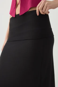 Maxi Fold-Over 2-in-1 Skirt