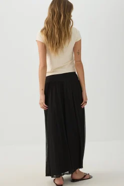 Maxi Mesh Skirt