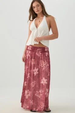 Maxi Mesh Skirt
