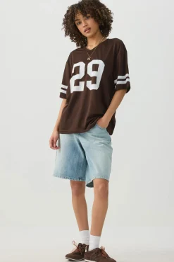 Mesh Football T-Shirt