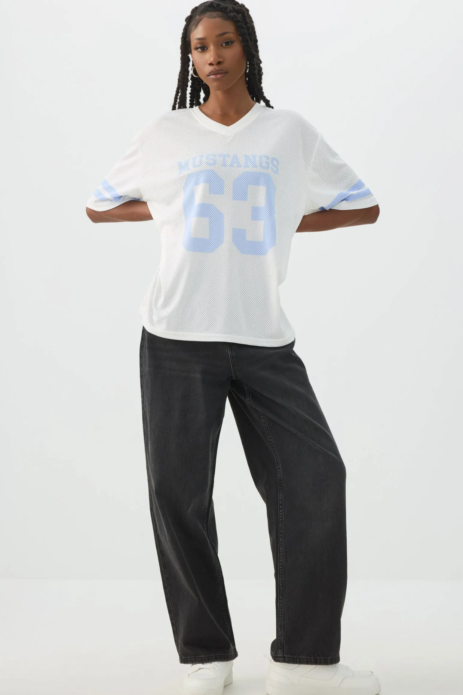Mesh Football T-Shirt