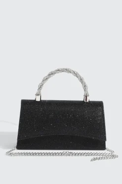 Mesh Glitter Occasion Bag