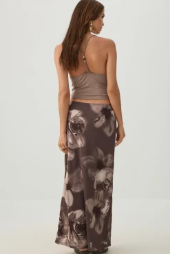 Mesh Maxi Skirt