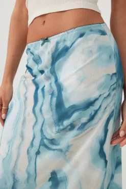 Mesh Maxi Skirt