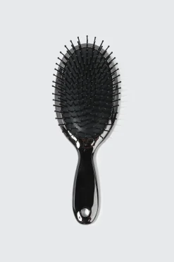 Metallic Paddle Hairbrush