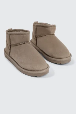 Mini Faux Sheepskin Boots