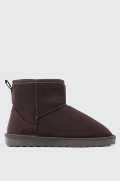 Mini Faux Sheepskin Boots