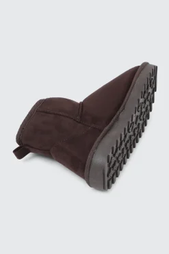 Mini Faux Sheepskin Boots
