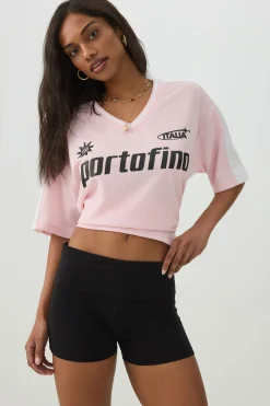 Mini Fold Over Biker Shorts