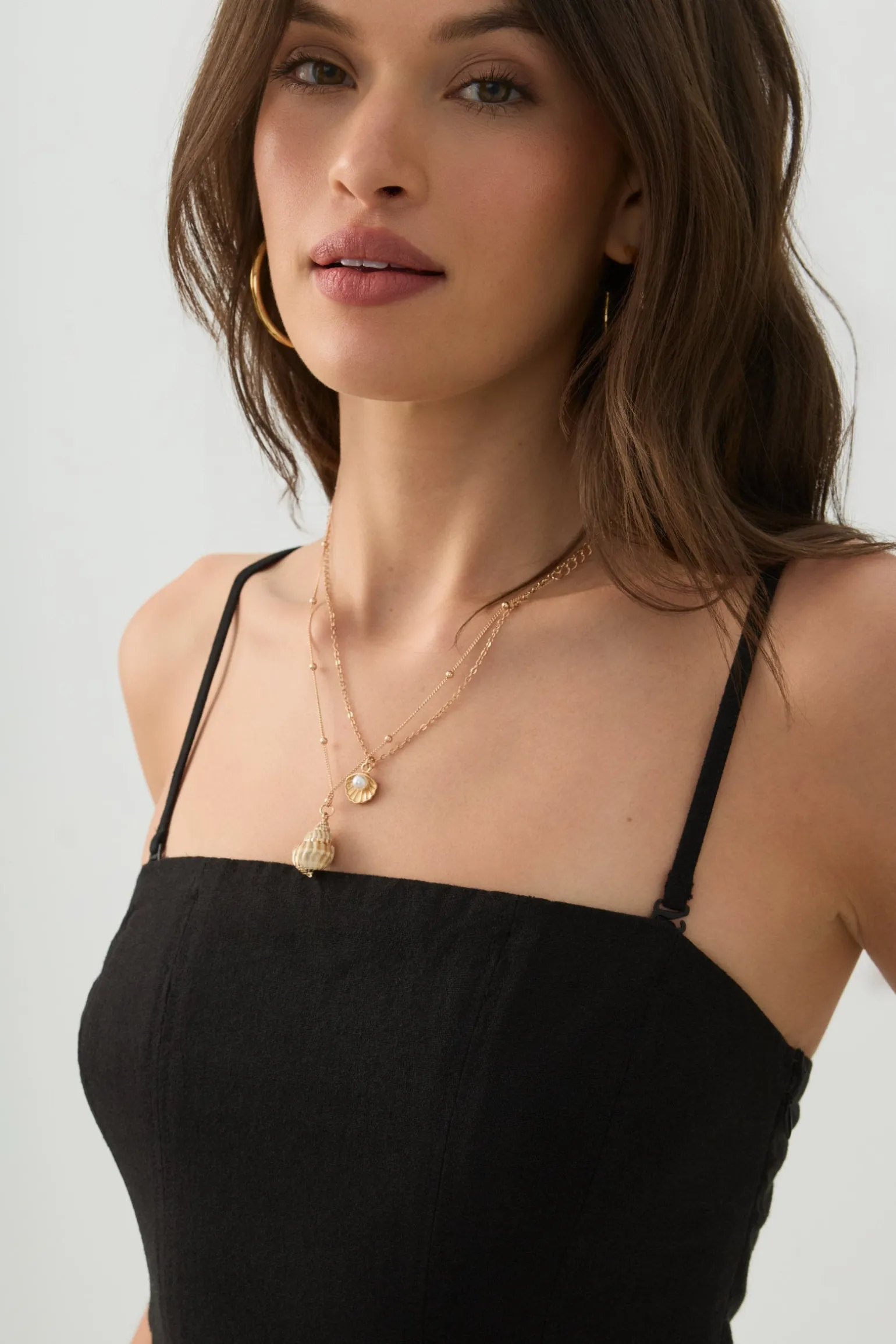 Mini Linen-Blend Tube Top Dress