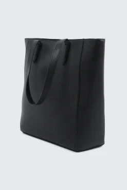 Minimalist Faux Leather Tote Bag