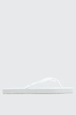 Minimal Square Toe Flip Flops