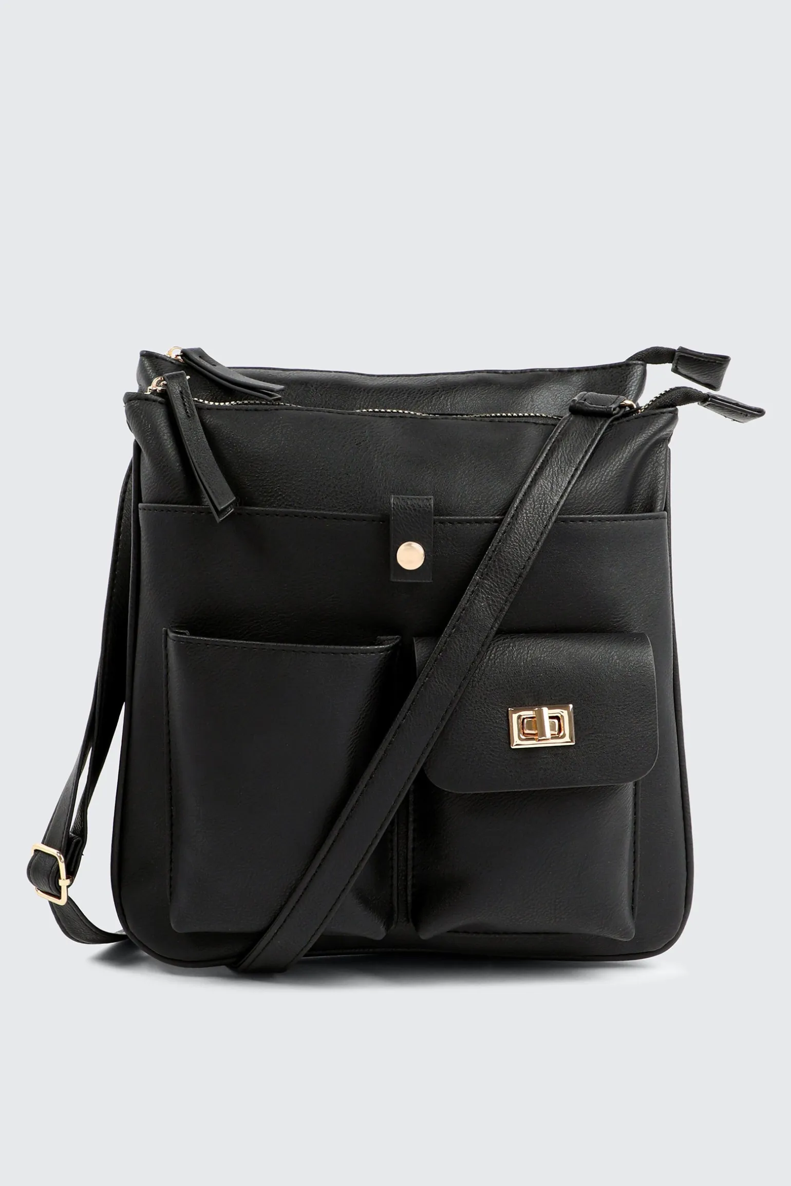 Multi Pocket Crossbody Bag