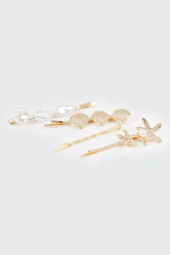 Ocean Hair Clips Set