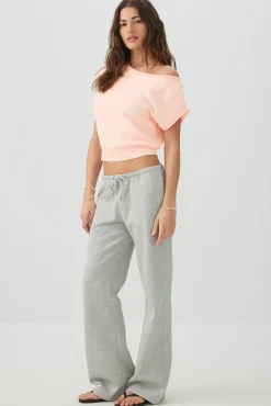 Off Shoulder Cinched Waist Top