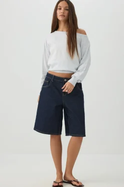 Off Shoulder Knit Sweater