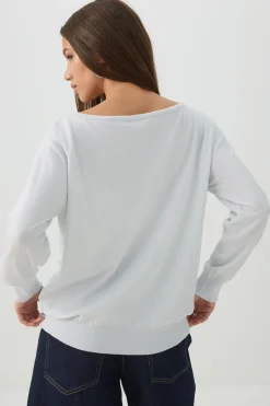 Off Shoulder Knit Sweater