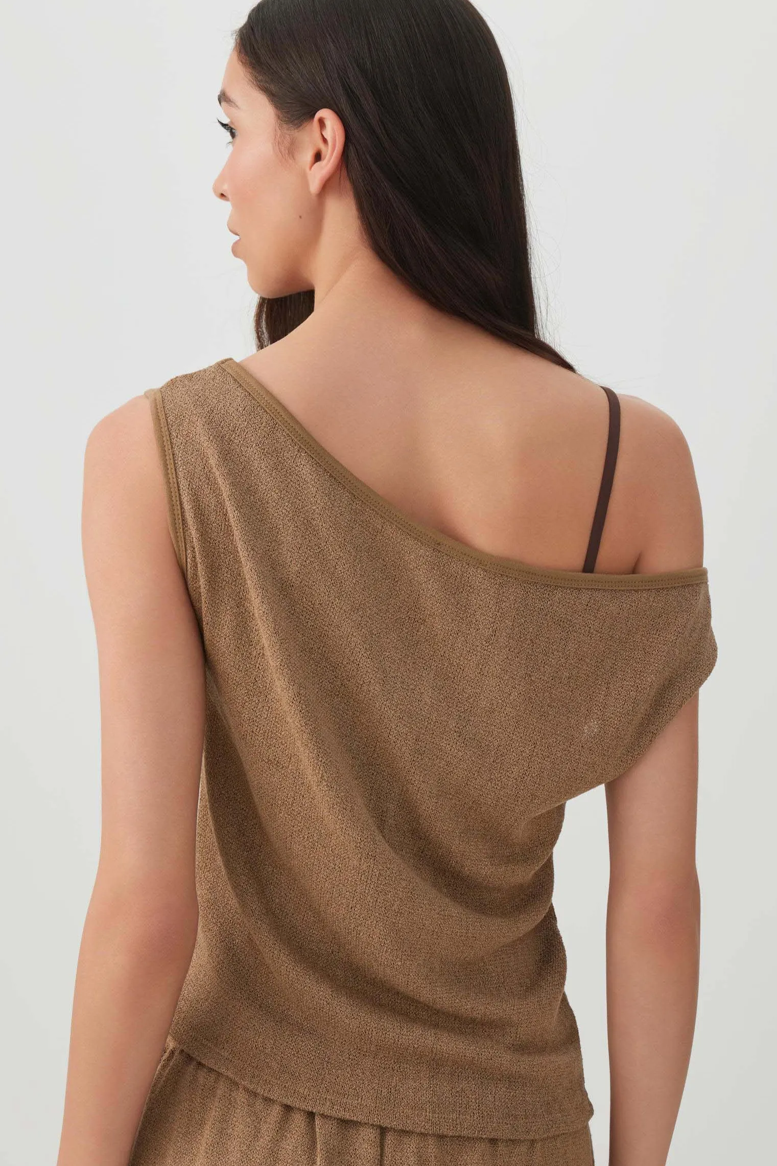 Off Shoulder Knit Top